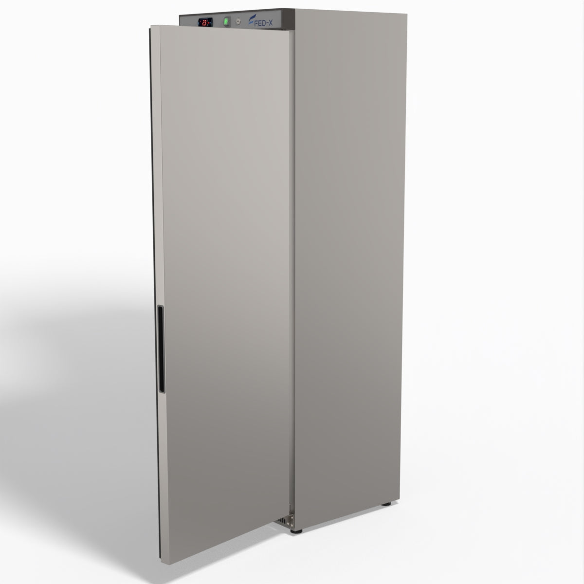 Stainless Steel Upright Static Fridge XR400SS