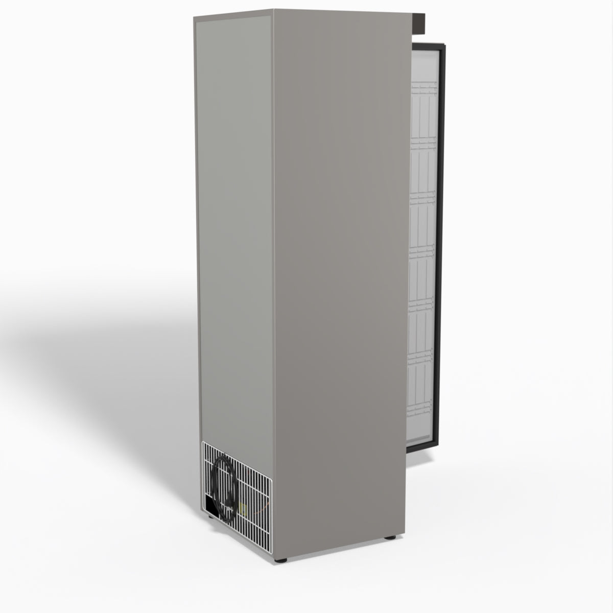 Stainless Steel Upright Static Fridge XR400SS