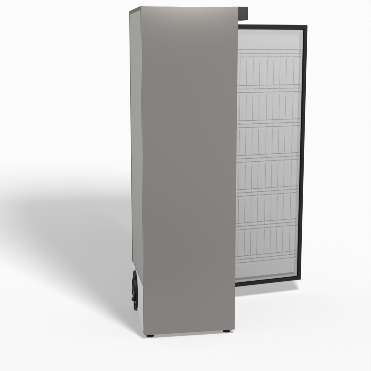 Stainless Steel Upright Static Fridge XR400SS