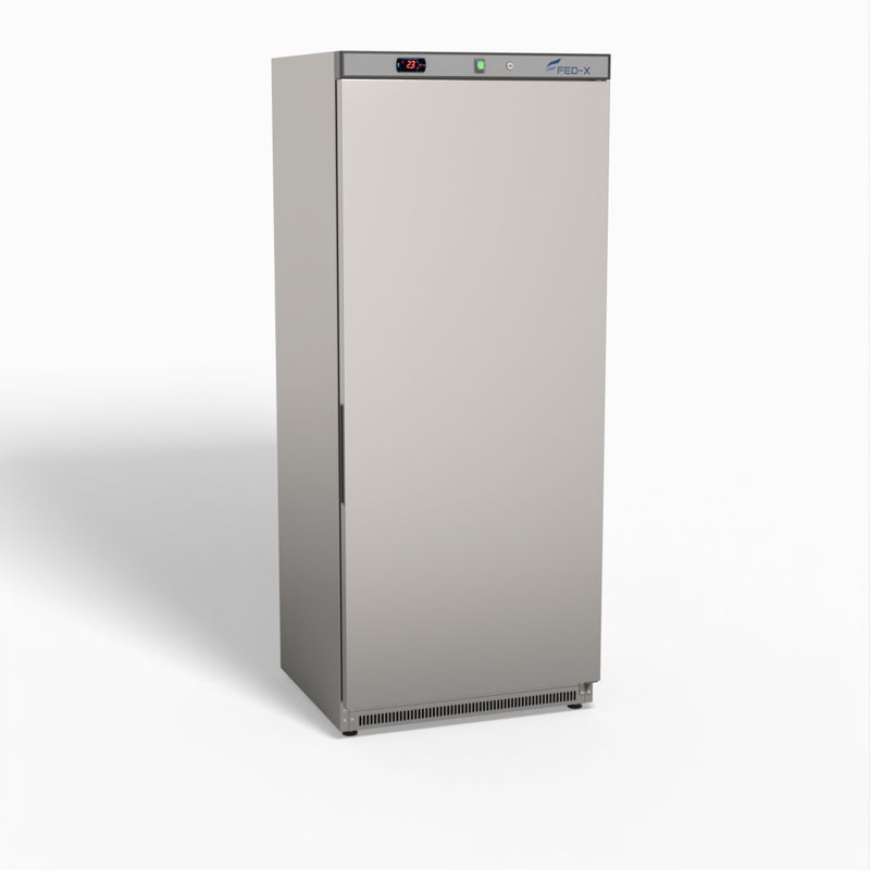 Stainless Steel Upright Static Fridge XR600SS