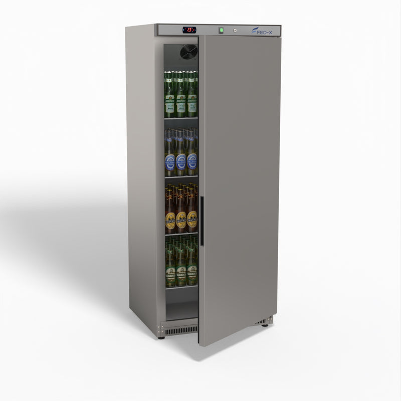 Stainless Steel Upright Static Fridge XR600SS