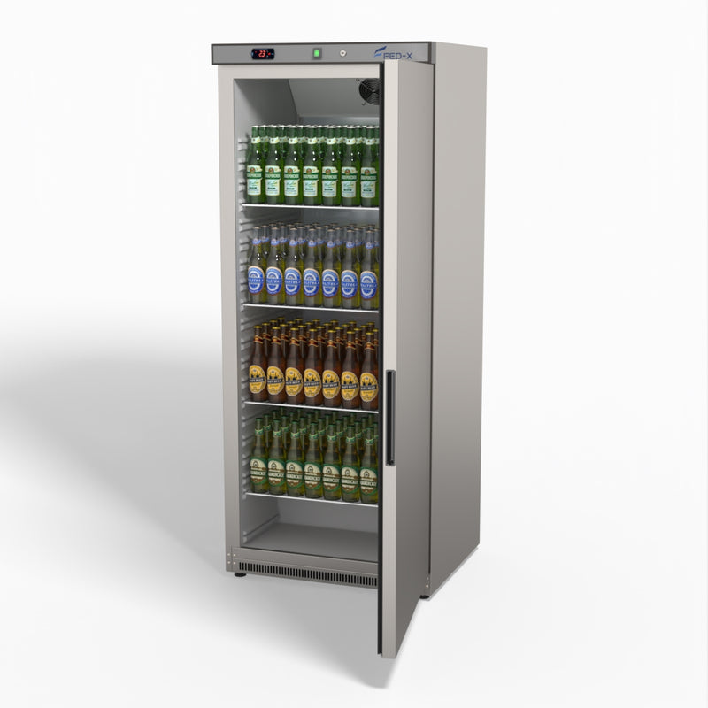 Stainless Steel Upright Static Fridge XR600SS