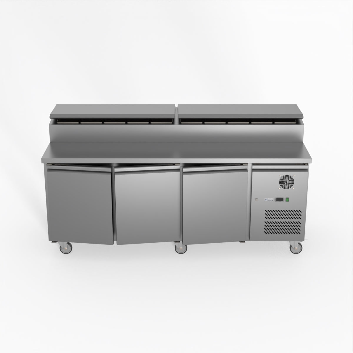 FED-X S/S Three Door Sandwich Counter XSS8C20S3V