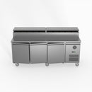 FED-X S/S Three Door Sandwich Counter XSS8C20S3V