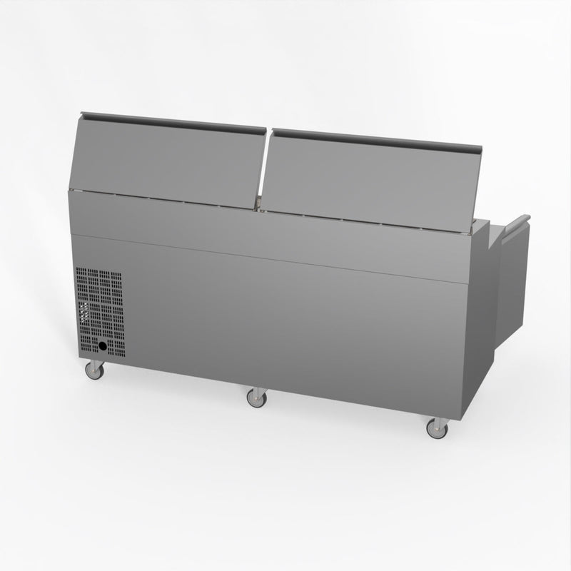 FED-X S/S Three Door Sandwich Counter XSS8C20S3V