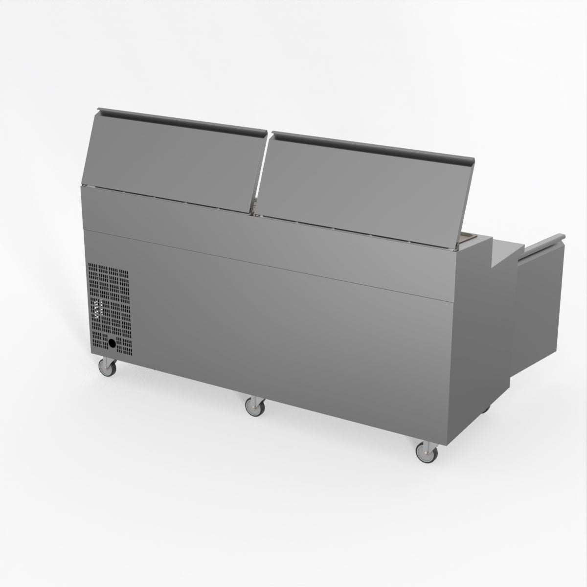 FED-X S/S Three Door Sandwich Counter XSS8C20S3V