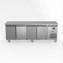 FED-X S/S Four Door Bench Fridge XUB6C22S4V