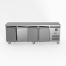 FED-X S/S Four Door Bench Fridge XUB6C22S4V