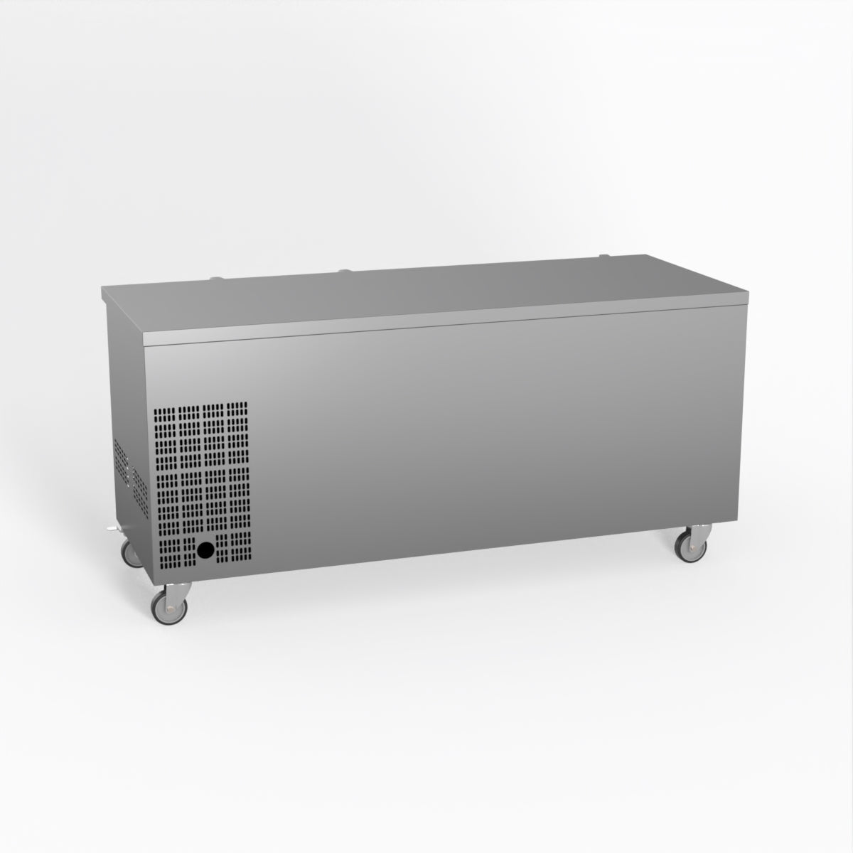 FED-X S/S Three Door Bench Freezer XUB7F18S3V