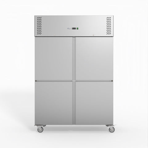 FED-X S/S Four Door Upright Freezer XURF1200S2V