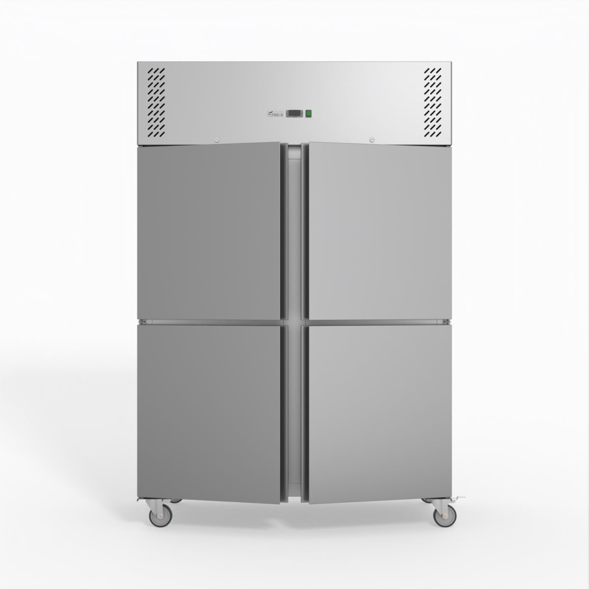 FED-X S/S Four Door Upright Fridge XURC1200S2V