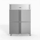 FED-X S/S Four Door Upright Freezer XURF1200S2V