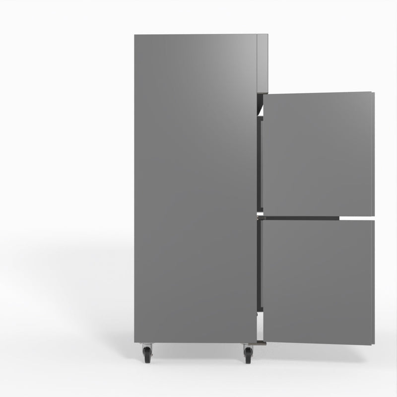FED-X S/S Four Door Upright Freezer XURF1200S2V