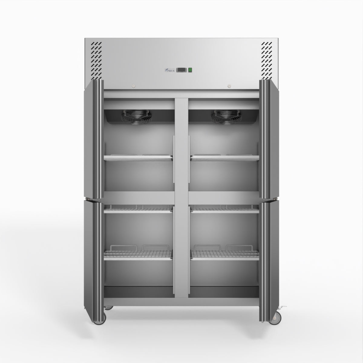 FED-X S/S Four Door Upright Freezer XURF1200S2V