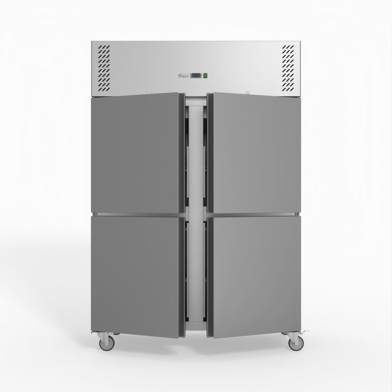 FED-X S/S Four Door Upright Fridge XURC1200S2V