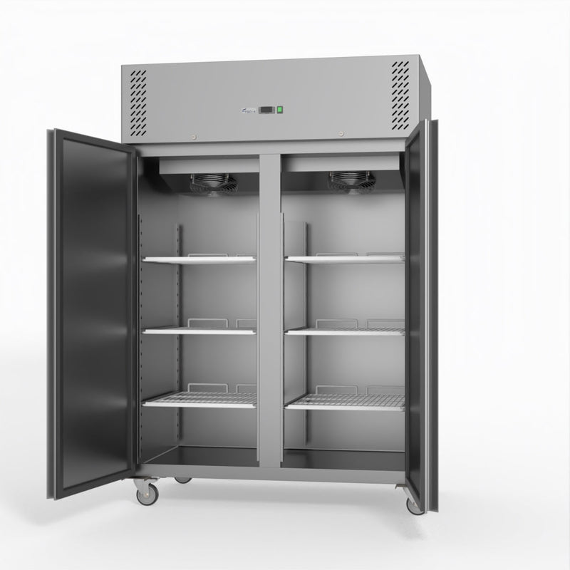 FED-X S/S Double Door Upright Fridge XURC1200SFV