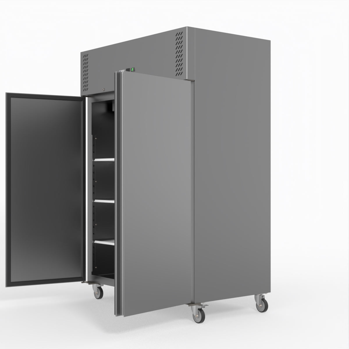 FED-X S/S Double Door Upright Fridge XURC1200SFV