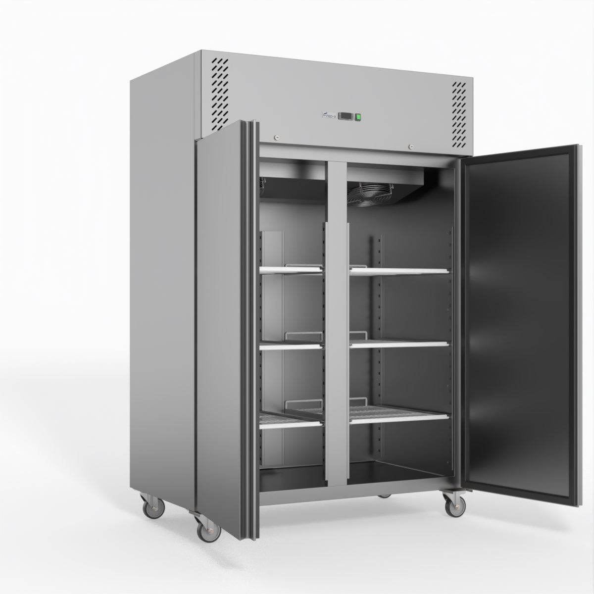 FED-X S/S Double Door Upright Freezer XURF1200SFV