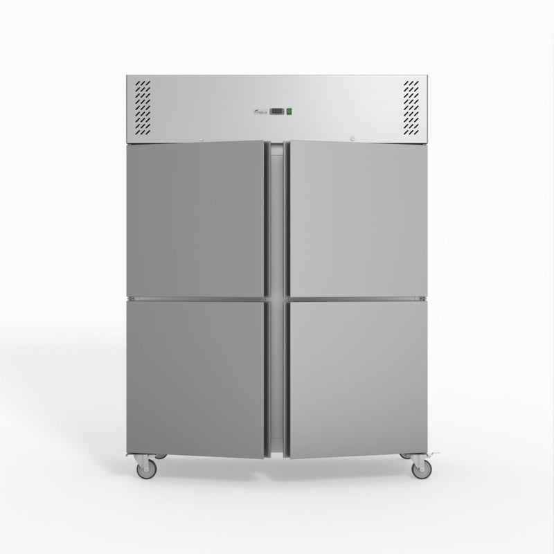 FED-X S/S Four Door Upright Fridge XURC1410S2V