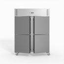 FED-X S/S Four Door Upright Fridge XURC1410S2V