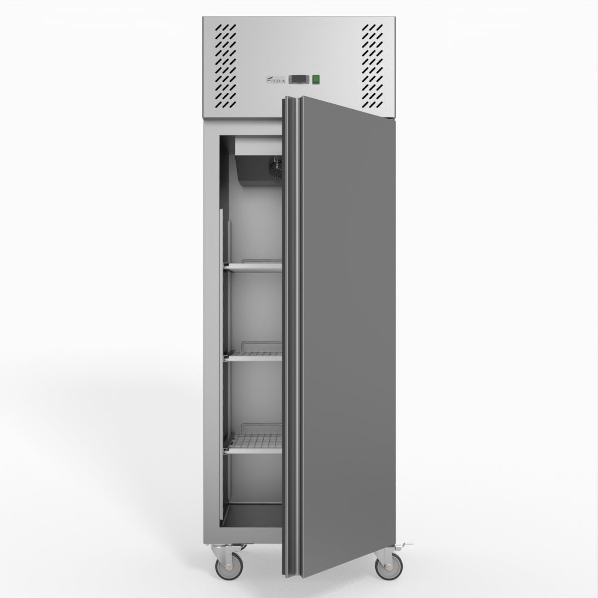 FED-X S/S Single Door Upright Fridge XURC400SFV