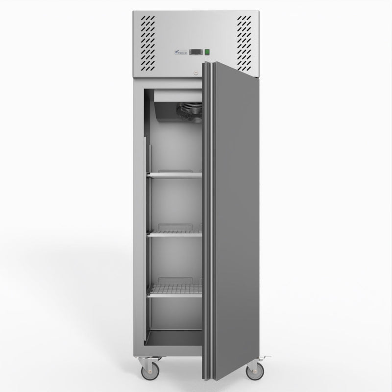 FED-X S/S Single Door Upright Fridge XURC400SFV