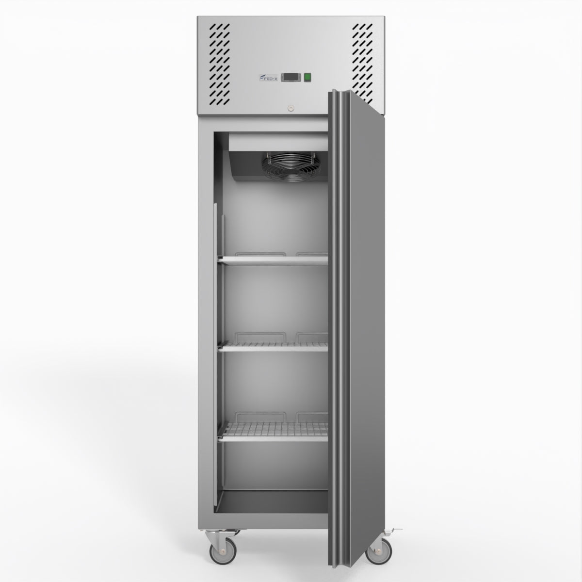 FED-X S/S Single Door Upright Fridge XURC400SFV