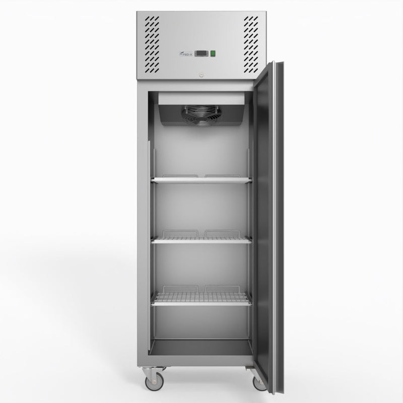 FED-X S/S Single Door Upright Fridge XURC400SFV