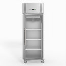 FED-X S/S Full Glass Door Upright Freezer XURF600G1V