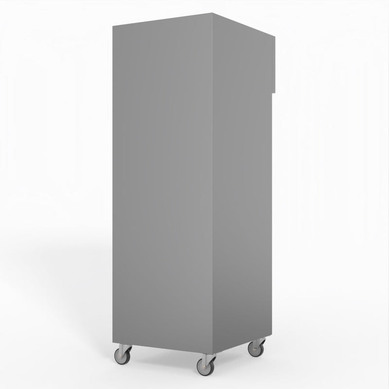 FED-X S/S Full Glass Door Upright Fridge XURC600G1V