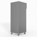 FED-X S/S Full Glass Door Upright Fridge XURC600G1V