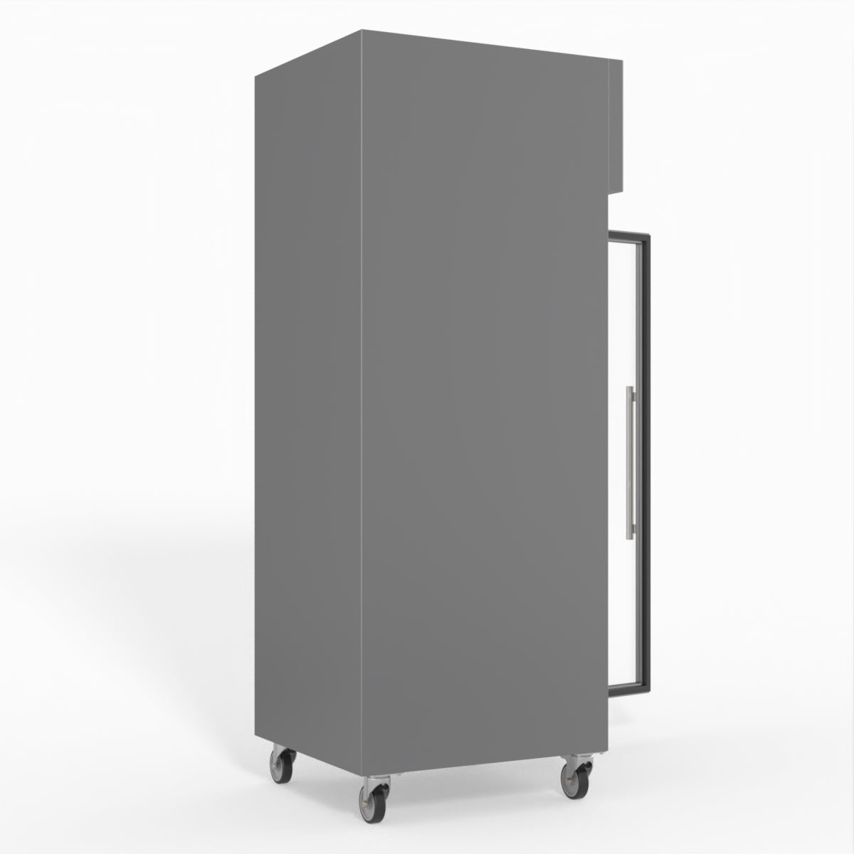 FED-X S/S Full Glass Door Upright Fridge XURC600G1V