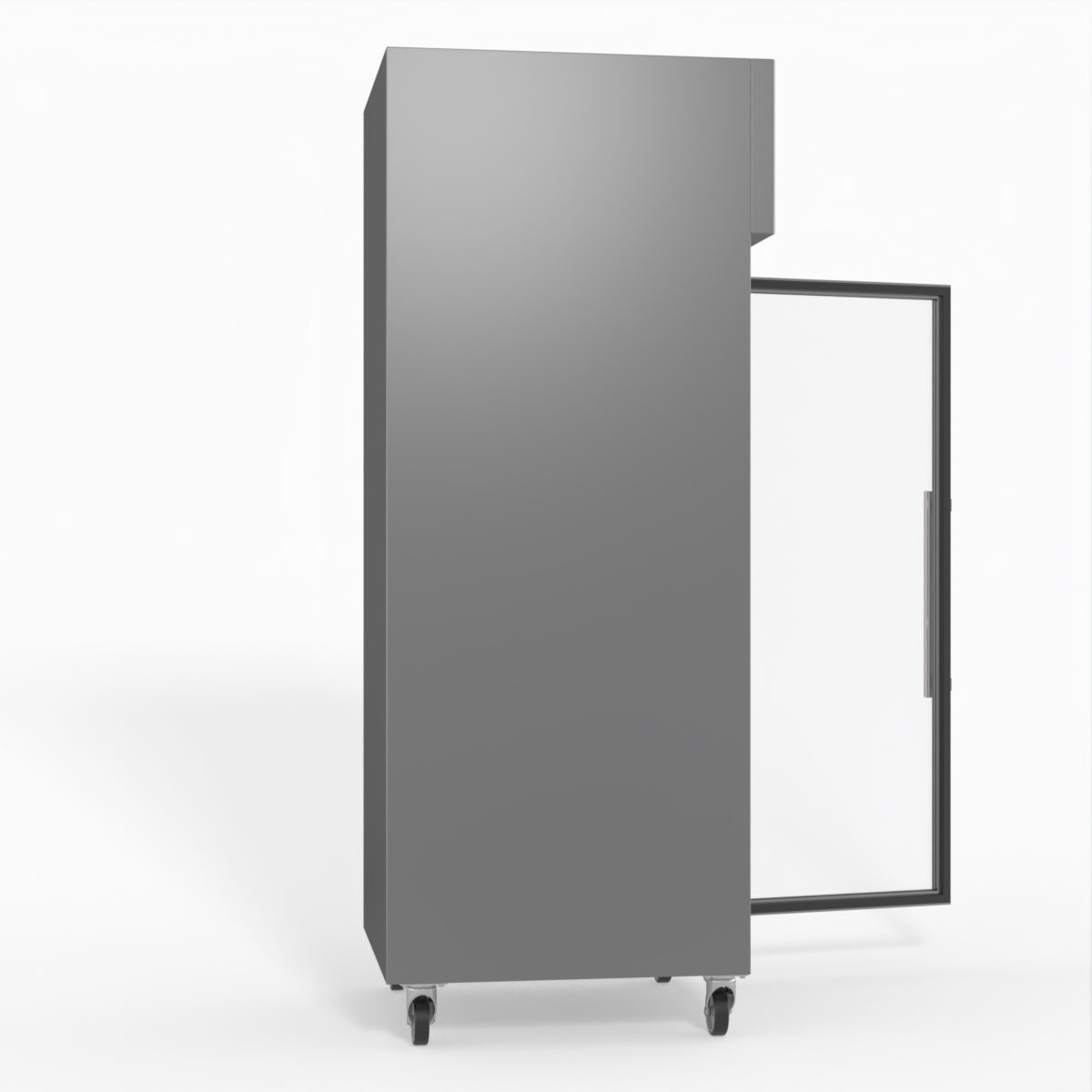 FED-X S/S Full Glass Door Upright Fridge XURC600G1V