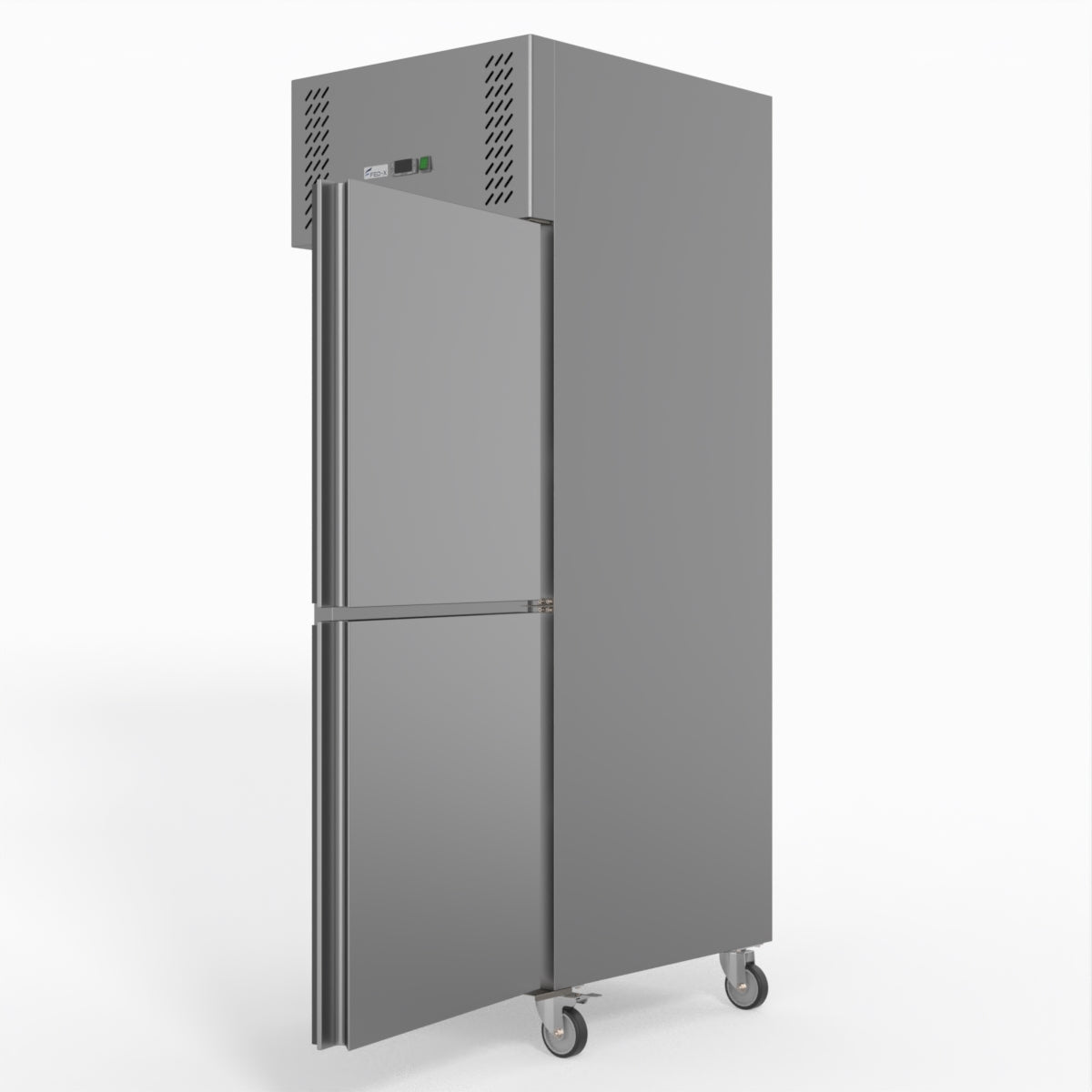 FED-X S/S Two Door Upright Fridge XURC600S1V