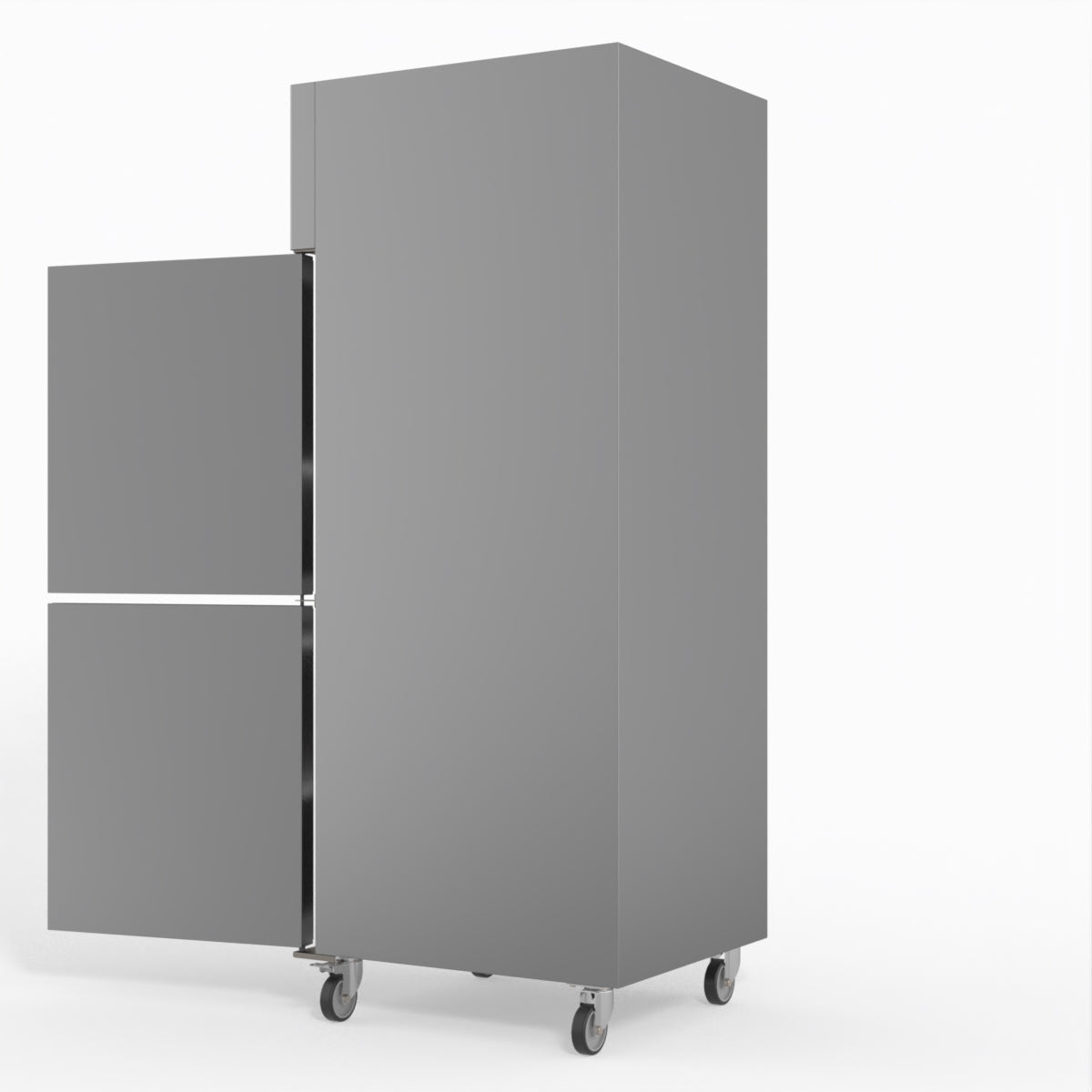 FED-X S/S Two Door Upright Fridge XURC600S1V