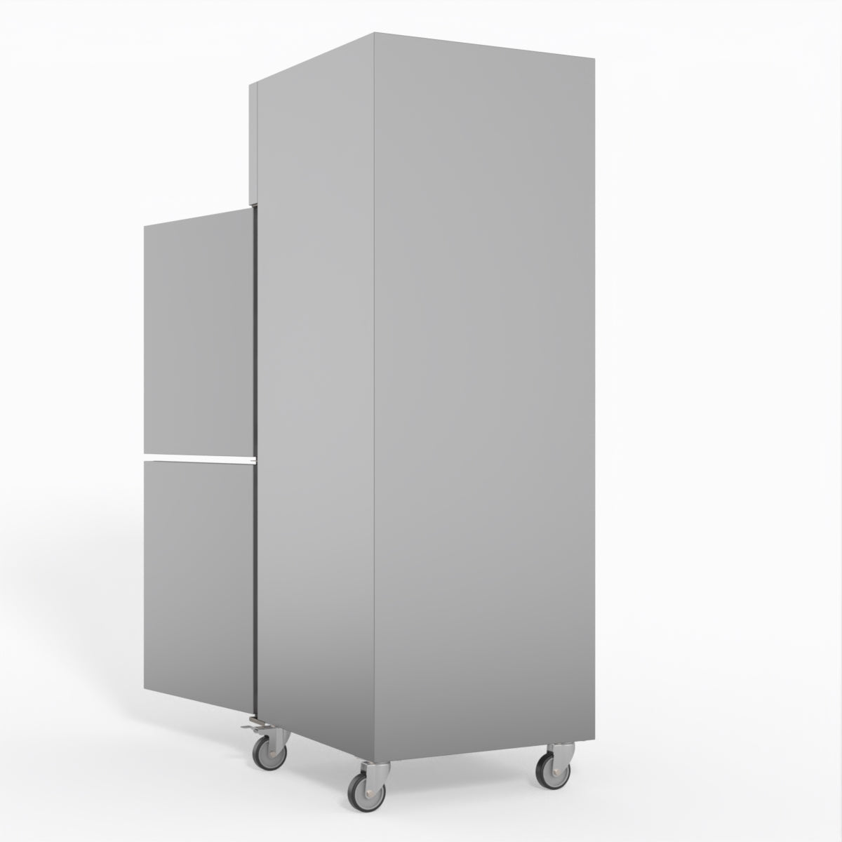 FED-X S/S Two Door Upright Fridge XURC600S1V