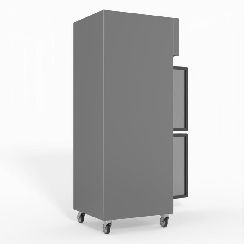 FED-X S/S Two Door Upright Fridge XURC600S1V