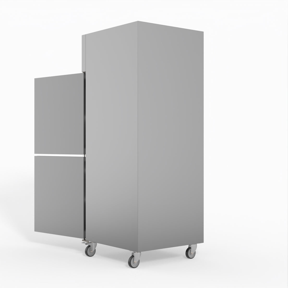 FED-X S/S Two Door Upright Fridge XURC650S1V