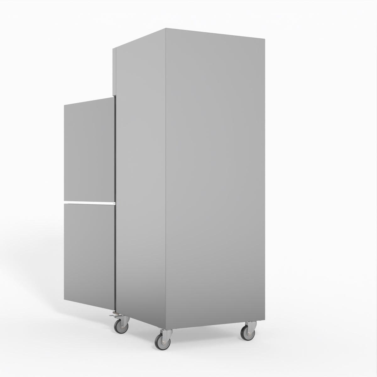 FED-X S/S Two Door Upright Fridge XURC650S1V