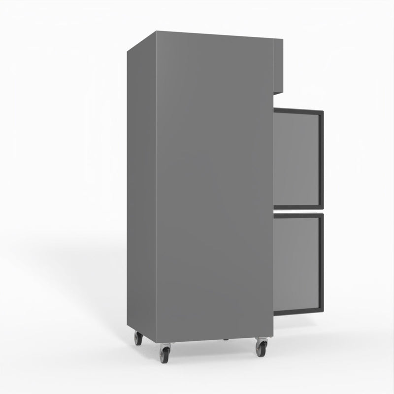 FED-X S/S Two Door Upright Freezer XURF650S1V