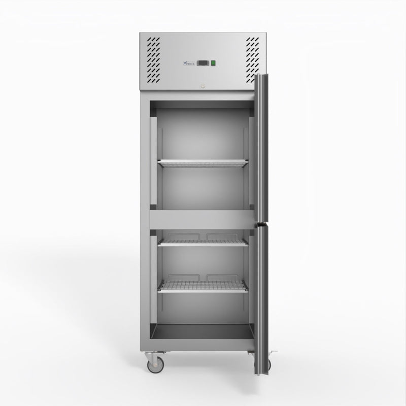 FED-X S/S Two Door Upright Fridge XURC650S1V