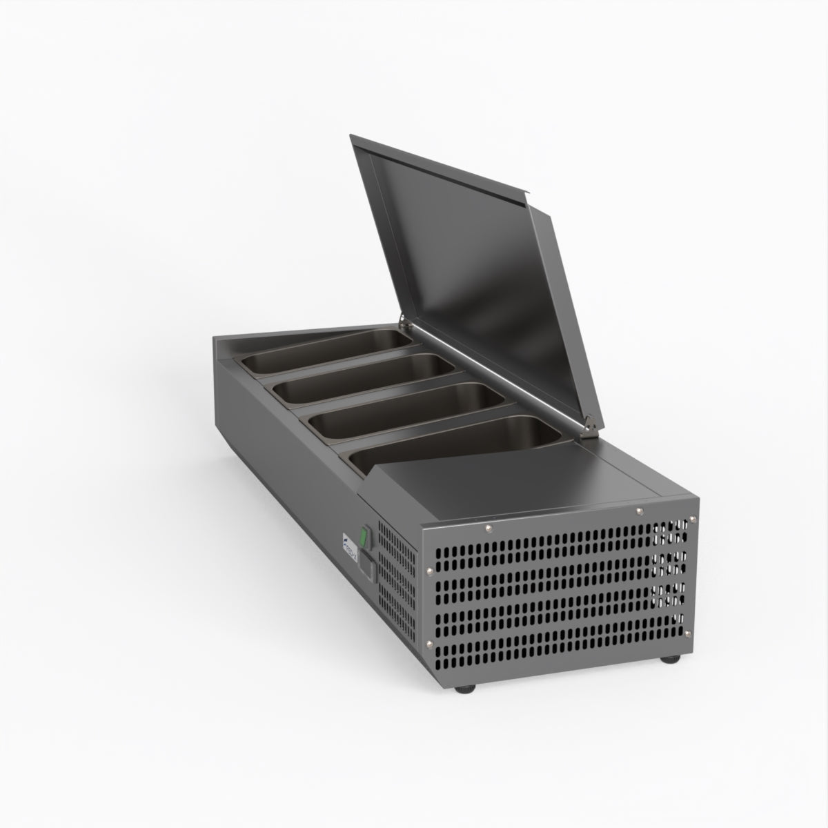 FED-X Salad Bench With Stainless Steel Lid XVRX1200/380S