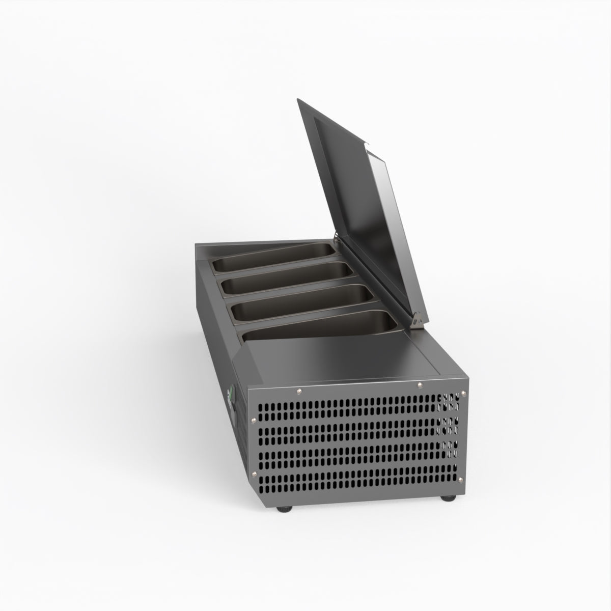 FED-X Salad Bench With Stainless Steel Lid XVRX1200/380S