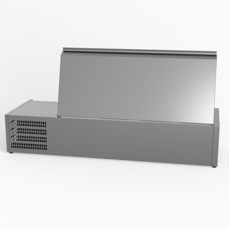 FED-X Salad Bench With Stainless Steel Lid XVRX1200/380S