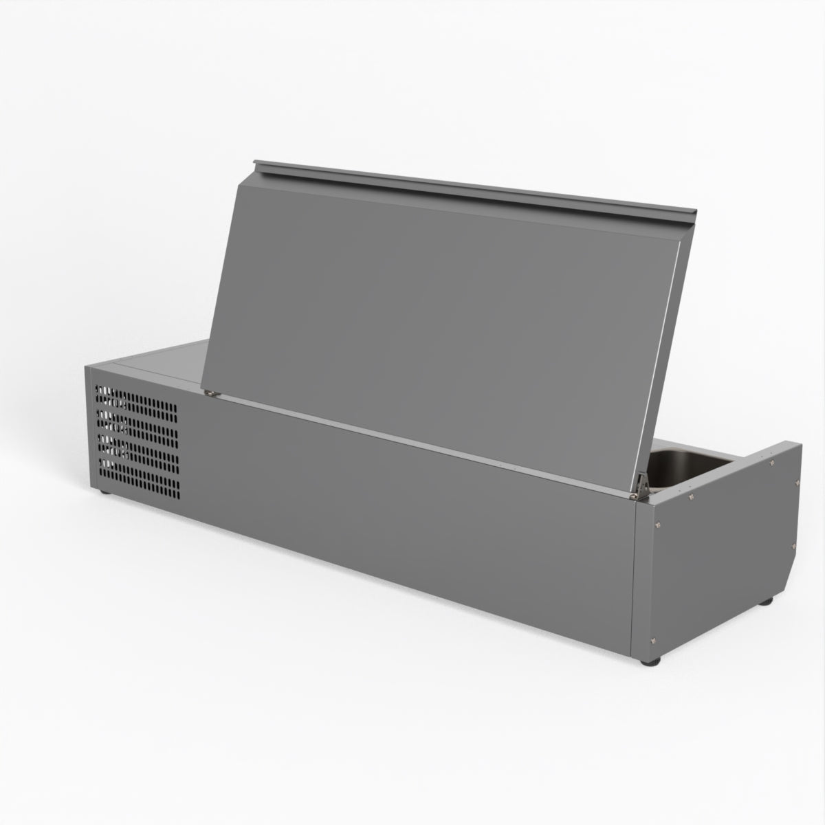 FED-X Salad Bench With Stainless Steel Lid XVRX1200/380S