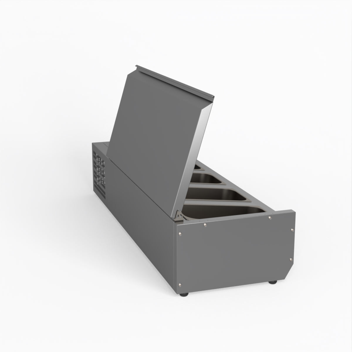 FED-X Salad Bench With Stainless Steel Lid XVRX1200/380S