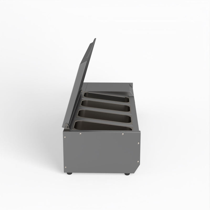 FED-X Salad Bench With Stainless Steel Lid XVRX1200/380S