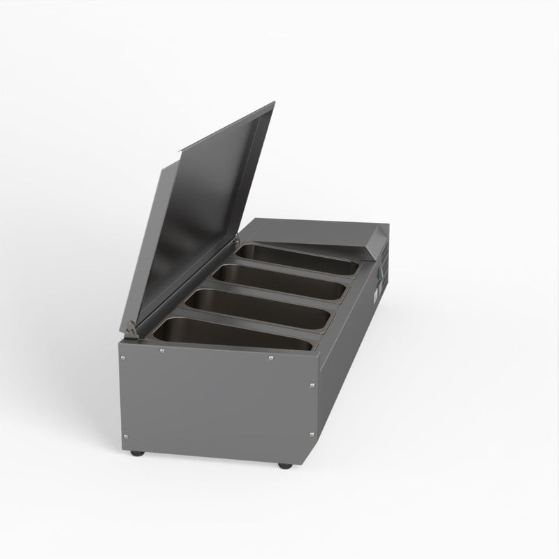 FED-X Salad Bench With Stainless Steel Lid XVRX1200/380S