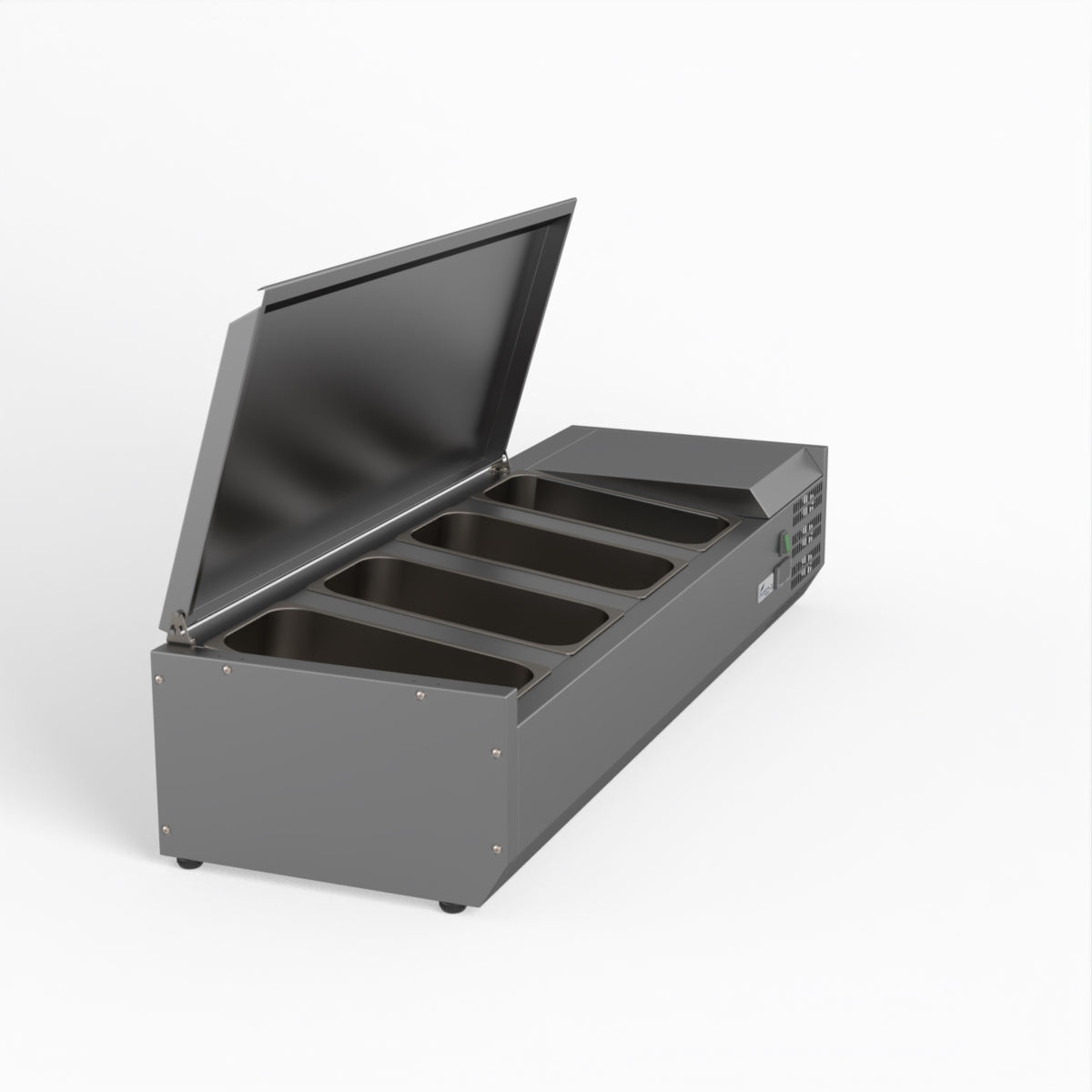 FED-X Salad Bench With Stainless Steel Lid XVRX1200/380S