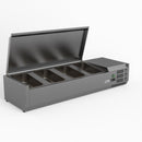 FED-X Salad Bench With Stainless Steel Lid XVRX1200/380S